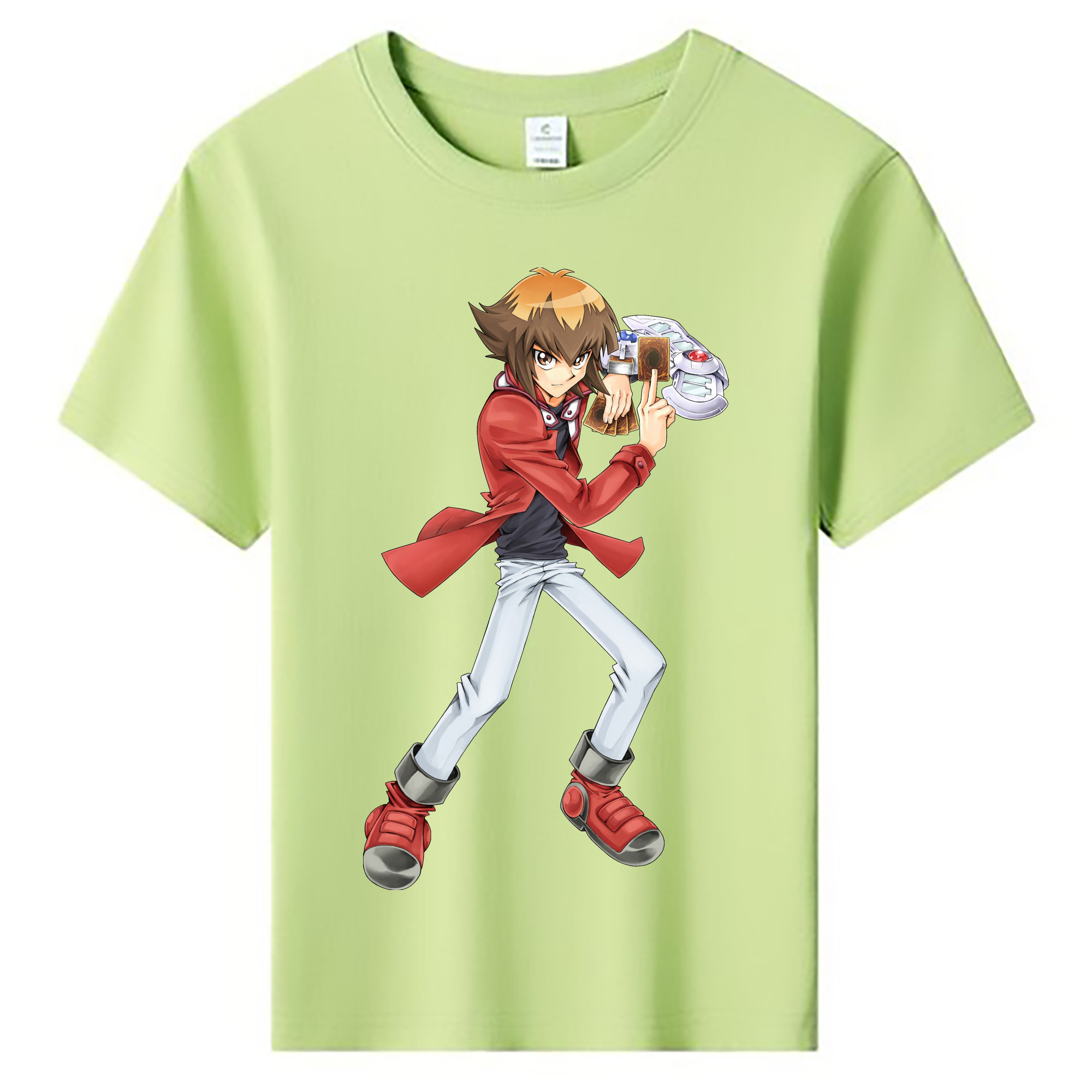（画像用） 遊☆戯☆王 Yu-Gi-Oh! 綿100％キッズTシャツ（フロントプリント）